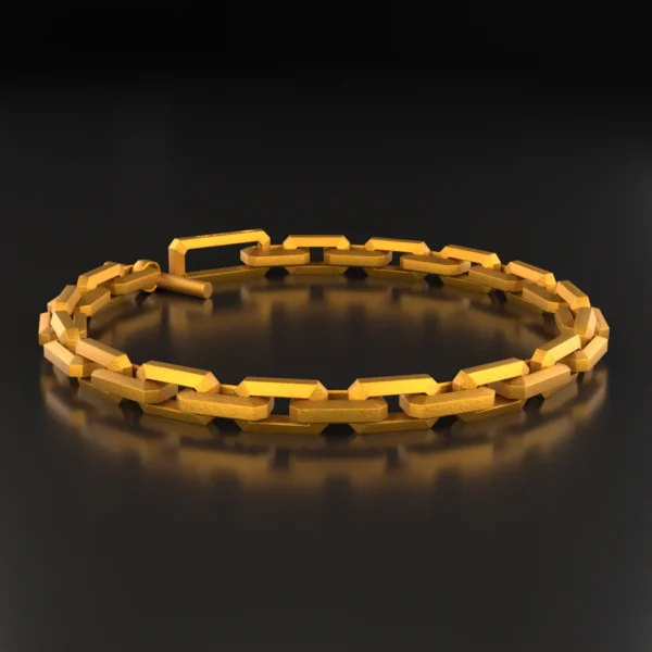 Heavy Chain Link Bracelet - Image 2