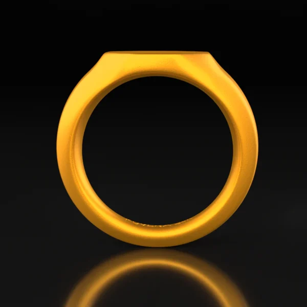 Octagon Signet Ring - Image 4